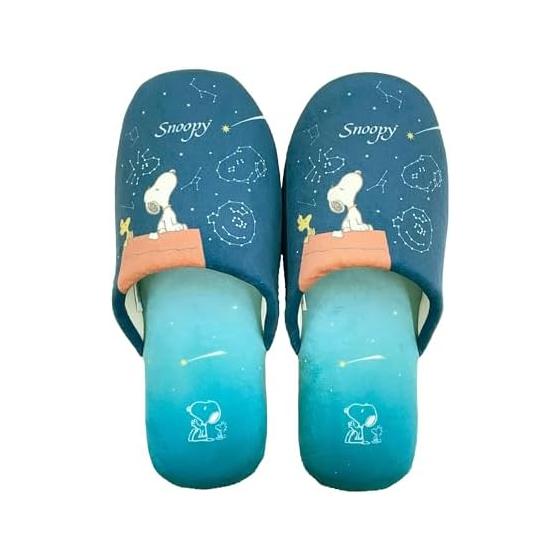 Тапочки для туалета Senko Snoopy Starry Sky Snoopy, свободный размер, синие, персонаж, животное, снупи 69248