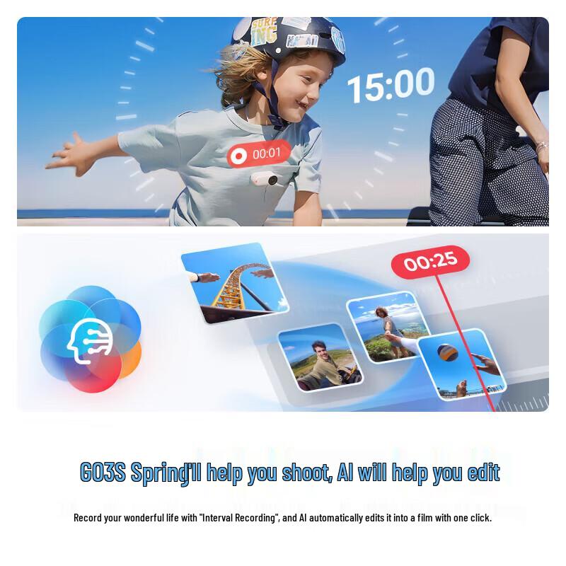 Insta360 GO 3S 4K Thumb Action Camera (CN version)