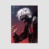 Bílý papír Plakáty a tisky Tokyo Ghoul Klasické japonské anime Nástěnné umění Malba Plakátová nástěnná malba Obrázek Manga Dárek pro fanoušky Pokojová dekorace Domácí dekorace