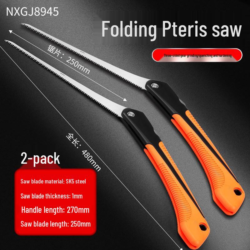 High-Speed Folding Fret Saw for Gardening and Tree Branch Cutting