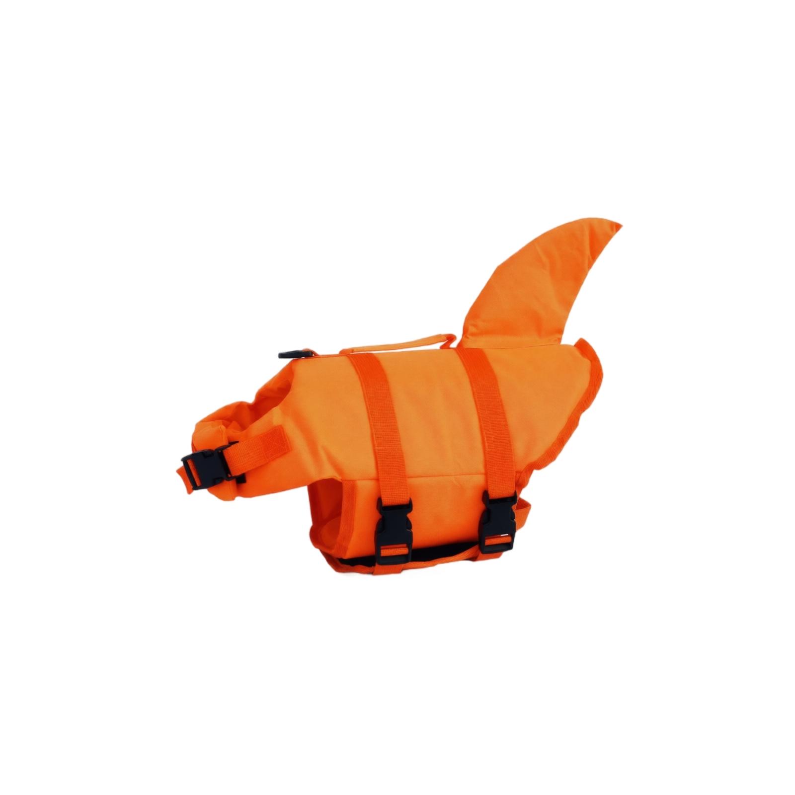 

Dog Life Jacket Foam Buoyancy Vest Adjustable Safety Swimming Suit Outdoor Water Floatation Aid for Pets with Handle and Buckle Straps S шафрановий