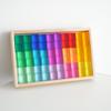 Acrylic Gem Building Blocks: High Transparency Children's Sensory Color Board for Early Education