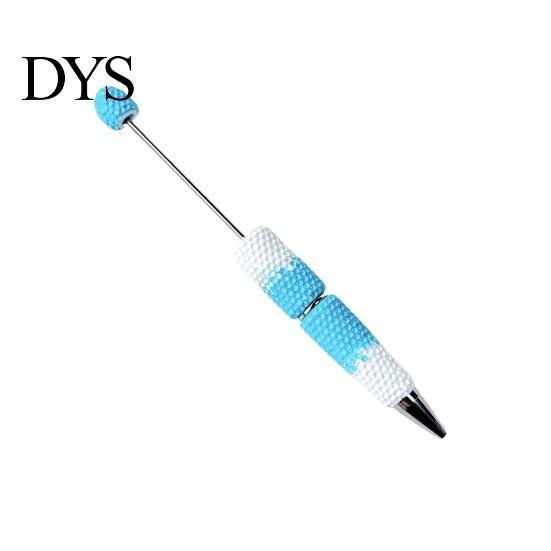 DIY Crafting Pens Beadable Pen, Colorful Fancy Beaded Ballpoint Decorative Gift for Students, Party Favors, Creative Office Supplies Giftable