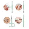 Portable Nail Clipper Set (12/16pcs), Folding Leather Manicure Kit with Clippers, Toenail Grooming & Personal Hygiene Care