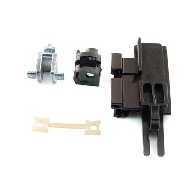 ESR536 4 Pieces Sunroof Slider Guide Rail Bracket Clips Left Side for BMW 5 Series E39 1996-2003 4/5 Door X5 E53 2000-2006 811694523 54128202295