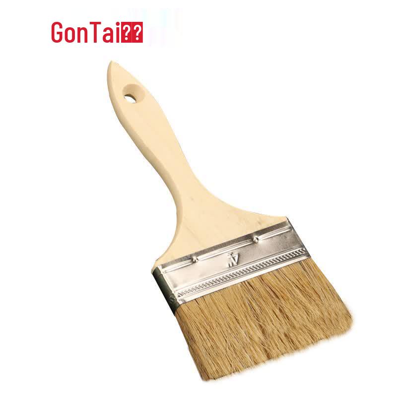 Gongtai Wooden Boar Bristle Paint & Dust Brush