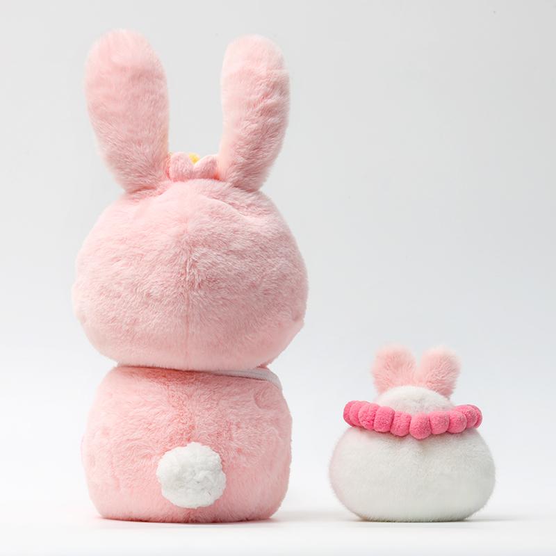 New POP MART BOBO&COCO Pomegranate Usahana Pink Dolls 14cm 201200303