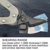 Non-slip Handle Tin Snips Scissors Rustproof Cable Cutters Tin Snips Tools  Household Tools