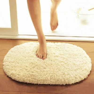 Talos Jednobarevný Načechraný protiskluzový Absorpce vody Koupelna Koberec Ložnice Podložka Koberec