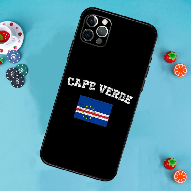 

Cape Verde Flag Coat of Arms Phone Case For iPhone 16 15 14 Pro Max 11 12 Pro 13 Pro Max XS Max XR X Plus Back Cover iPhone 13 mini