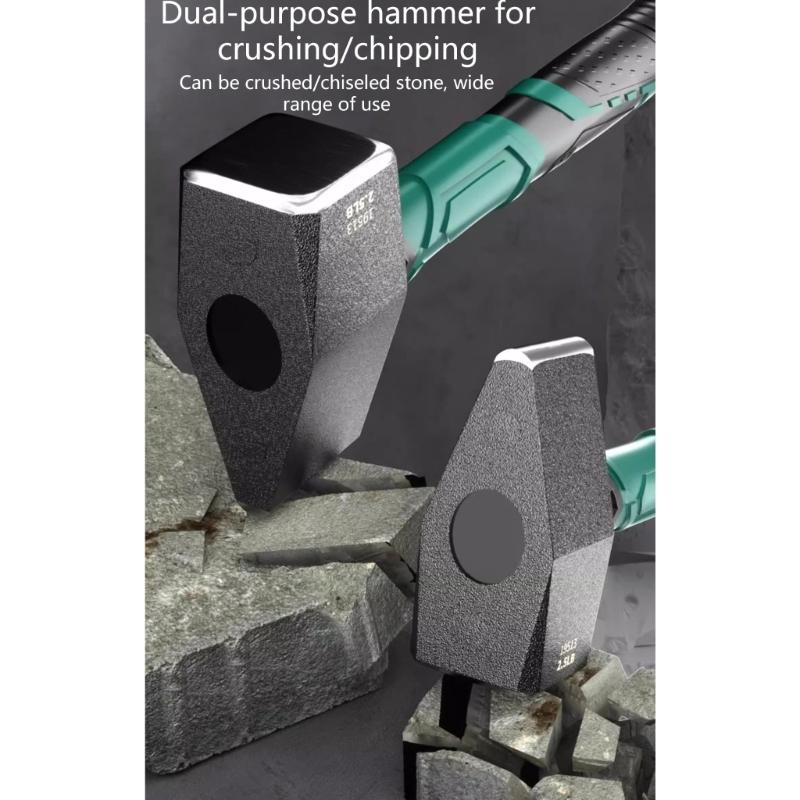 2lb/2.5lb/3lb Heavy Duty Hammer with Shockproof Grip Heavy Duty Hammer Hand Tool Household Use Accessories