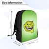 Trollface Funny Backpack  Travel Backpacks Teen Cool High School Bags Designer Big Rucksack
