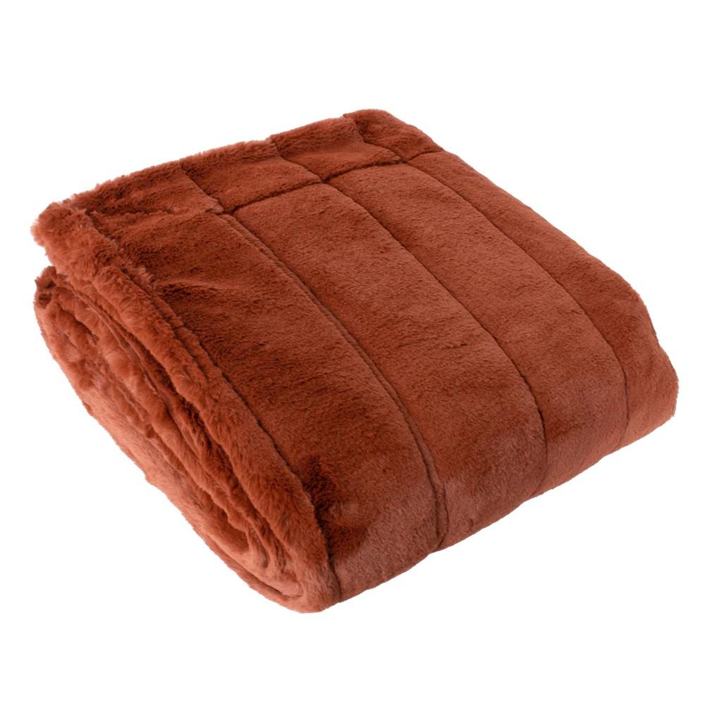 Riva Home Empress Faux Fur Throw