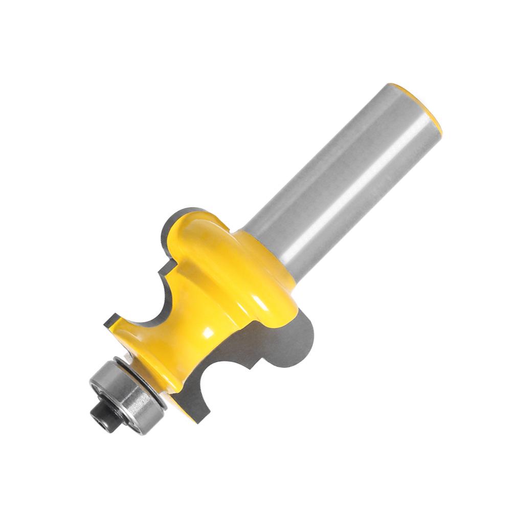 1/2 Handle Positive Half Multi-Arc Knife Woodworking Milling Cutter Line Cutter Foot Line Cutter Engraving Machine Cutter Head Cabinet Line Cutter