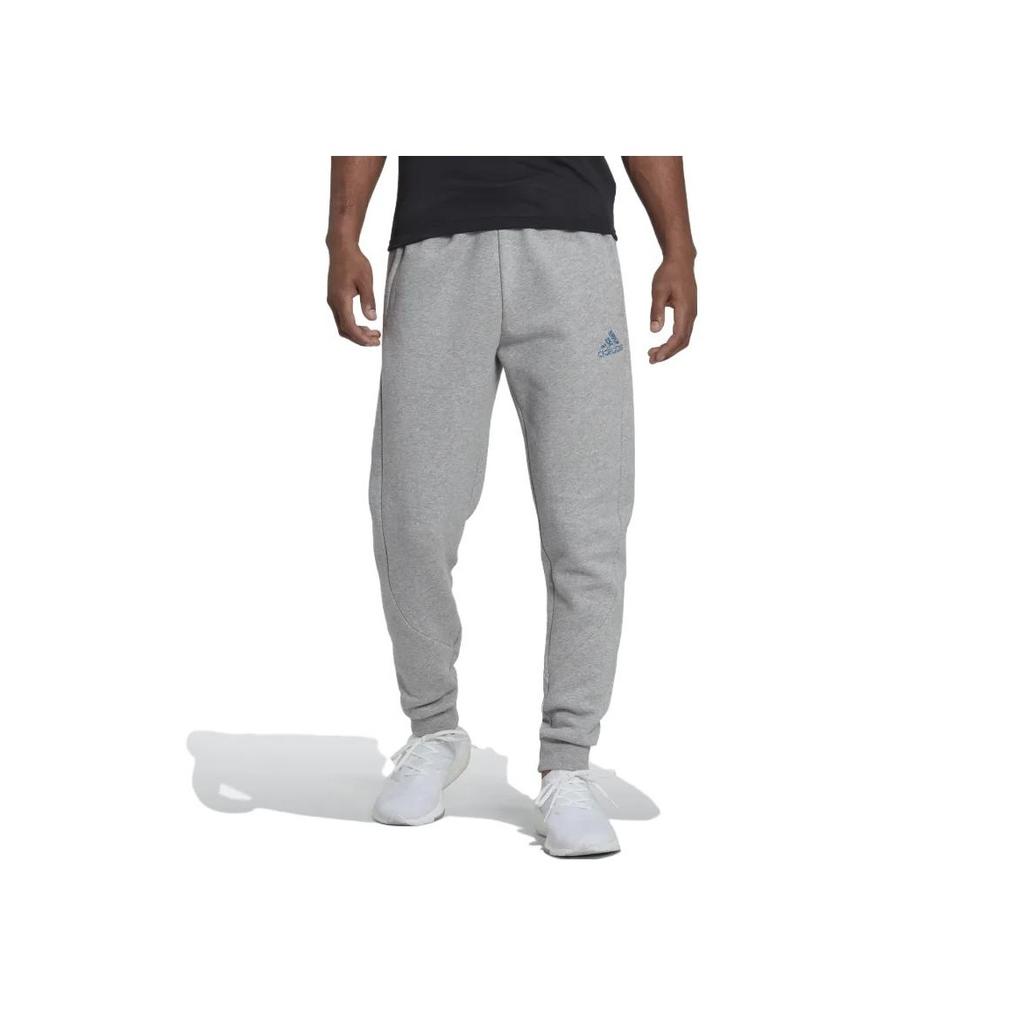 Adidas Fl Recbos Pt1 Printed Logo Sweatpants Men Bottoms Gray HP1949