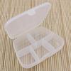 Jewelry Box Organizer Container 5 Compartments Medicine Case Pills Tablet