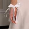 Guanti da Sposa Regolabili con Laccio e Perle Eleganti Comodo Accessorio per Addio al Nubilato Guanti Trasparenti per Festa Nuziale