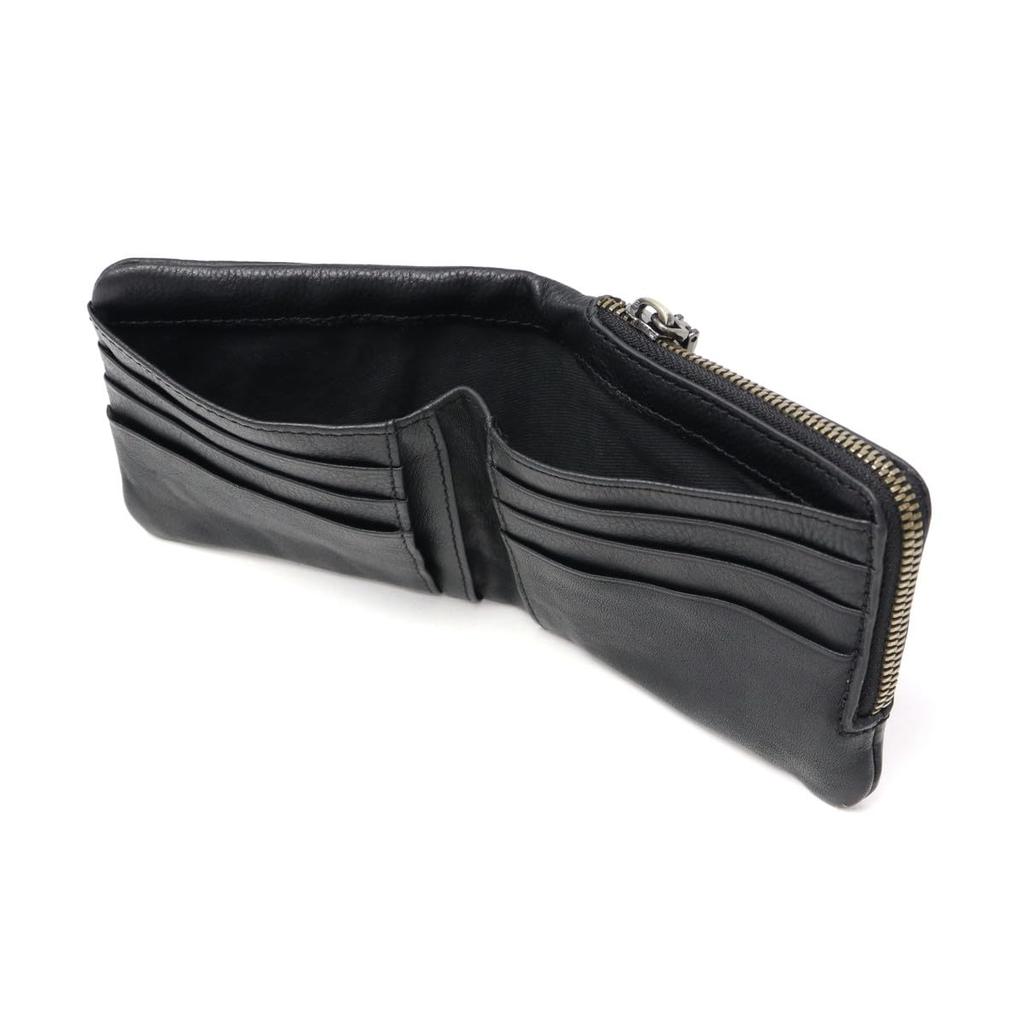 Lee Loose II Bifold and Electronic Money Bill Cowhide Green Wallet, Coin, Card, Holder, Compartment, Pocket-Stitched Leather, 320-2112,