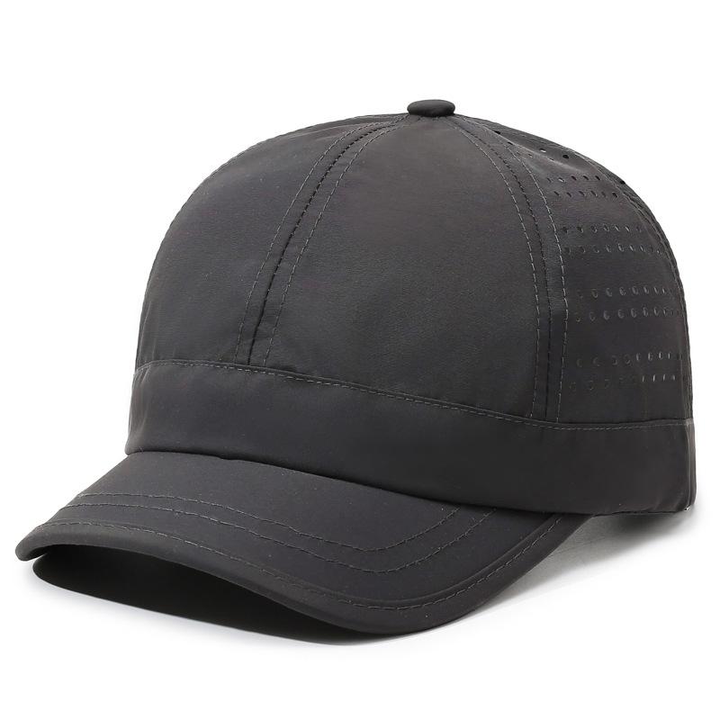 Atmungsaktive Mesh-Baseballkappe für Herren – Verlängerter Schirm UV-Schutzhut, Lässige Outdoor-Sonnenkappe