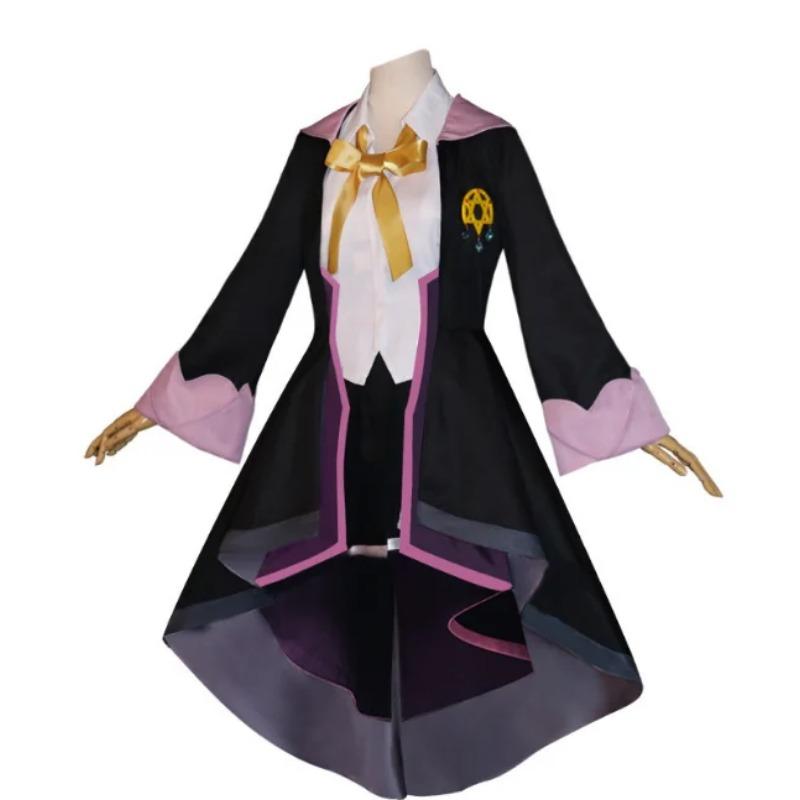 

Аниме комикс «Блуждающая ведьма Путешествие Элейны» Косплей Костюм Косплей Элейна Селестерия костюм униформа одежда костюмы платье XL бежевый