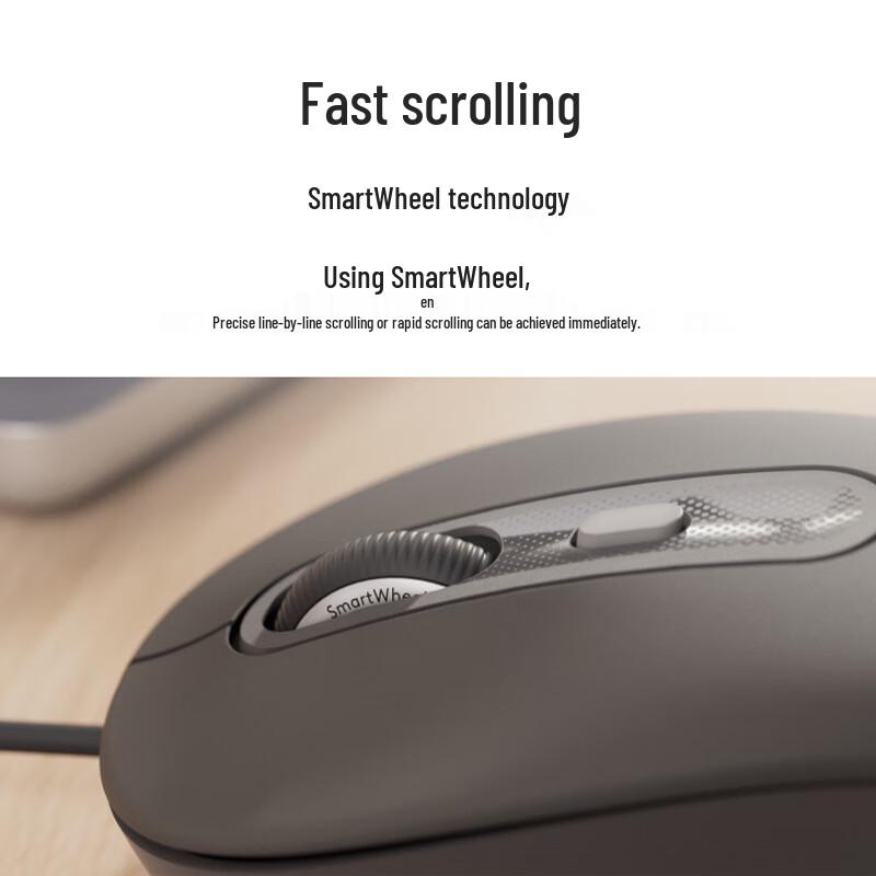 

Logitech M520 Wired Silent Office Mouse