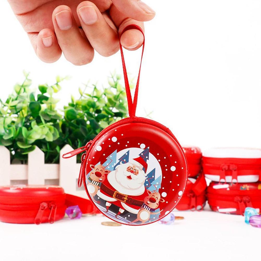 Navidad 2025 Christmas Ornaments for Home Merry Christmas Gift Coin Bag Cristmas Decor New Year 2026