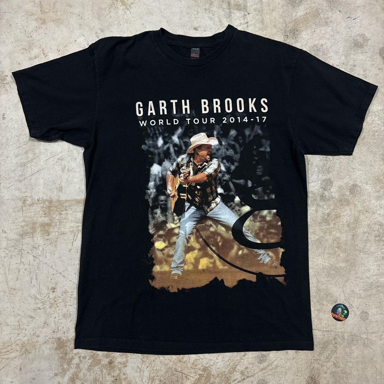 Garth Brooks World Tour 2014-17 Size M Unisex T-Shirt XXXXL