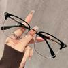 Men's Business Reading Glasses Popular HD Comfortable Anti-blue Light Glasses for Women Fashionable Far Sight Eyeglasses To+4.0