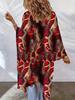 Women's Bohemian Aztec Print Cardigan Cloak - Spring/Autumn Collection