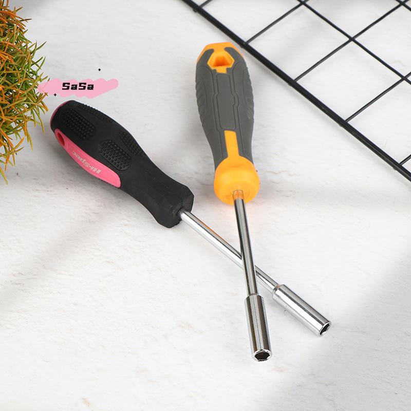 S-1Pc 6.3mm Hex Adapter Screwdriver Handle Magnetic Head Screwdriver Bit Holder Multifunctional Magnetic Bit Driver Tool Parts