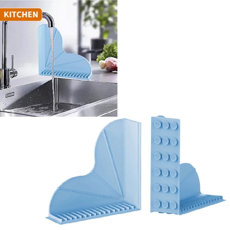 2 Pieces Slip Resistant Shower Water Containment Durable And Flexible For Wet Zone Safety