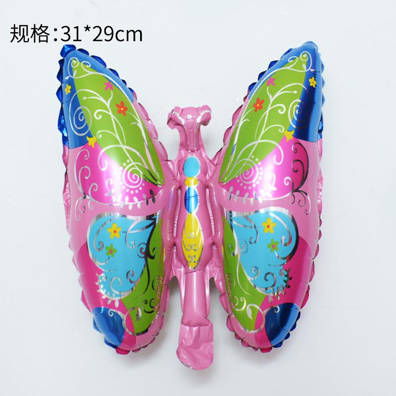 

Большой шар-бабочка Мини-шар из алюминиевой фольги в виде пчелы Украшение пчелы Весенняя тема Шар в виде насекомого mini pink butterfly