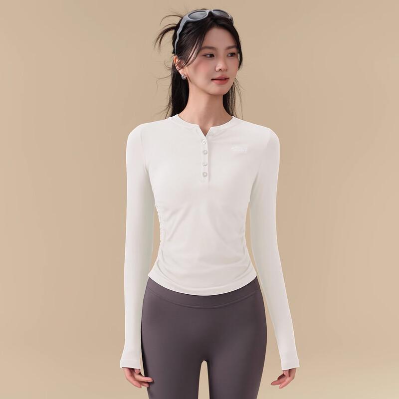 

Women s Slim Fit Long Sleeve Yoga & Pilates Training Top M