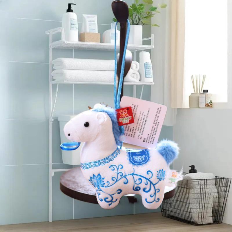 Sweet Vintage Pony Stuffed Keychain, Cartoon Bag Pendant, Perfect Couple Token