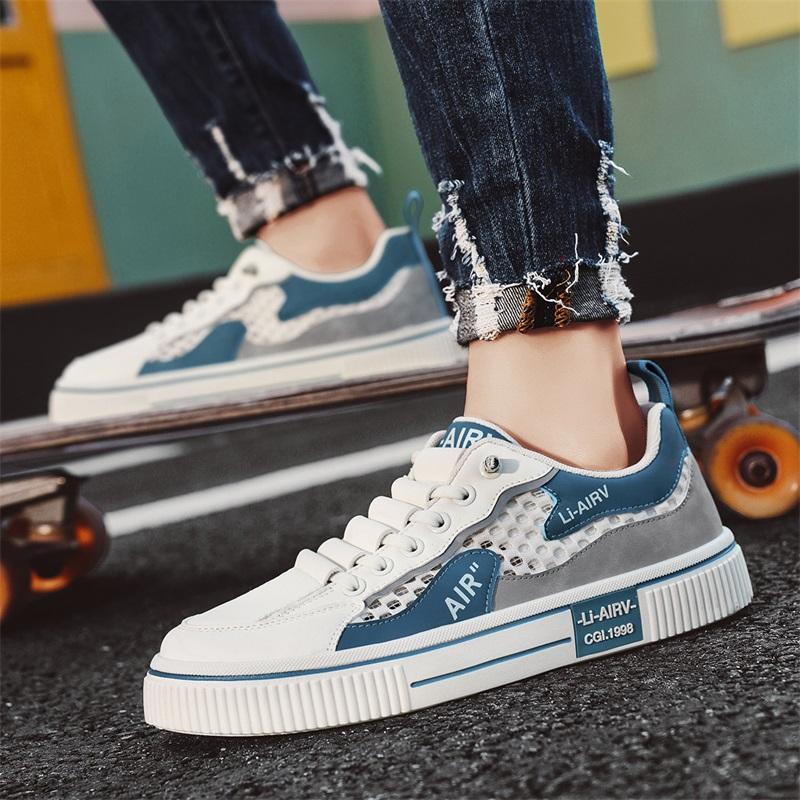 New Arrival Men's Shoes Summer 2025 Versatile Breathable Trendy Student Men's Shoes Fashionable Lightweight Sports Casual Shoes