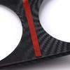 ABS Carbon Fiber Dashboard Console Panel Trim Stickers for 2013-2017 Mercedes-Benz GLA CLA Air Outlet Instrument Trim