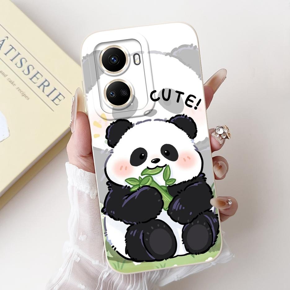 For Huawei Nova 10 Pro Case GLA-LX1 Cute Panda Cartoon Cover Soft Silicone TPU Phone Case For Huawei Nova 10 SE Nova10 Pro Shell