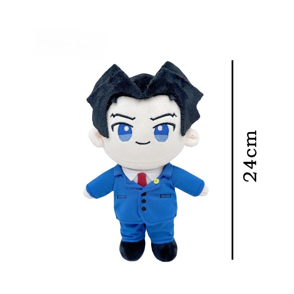 Ace Attorney Knuffel met PP Katoen Vulling Voor Anime Fans