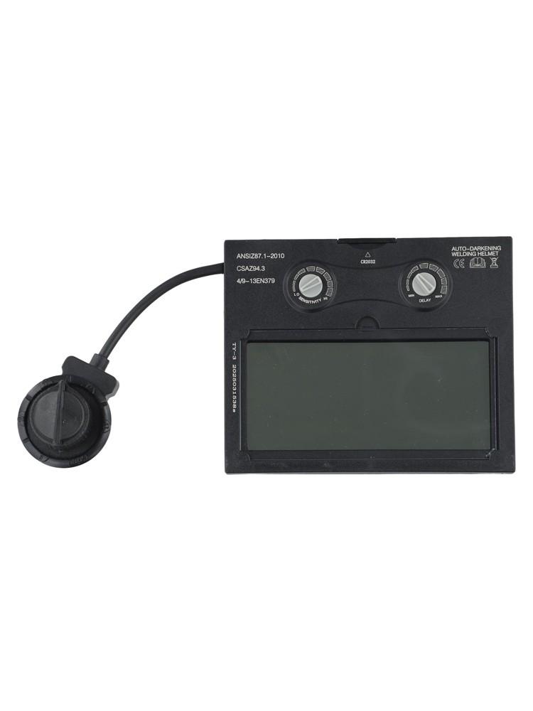 

Защитная сварочная маска с линзой с автоматическим затемнением, солнечный сварочный шлем true color