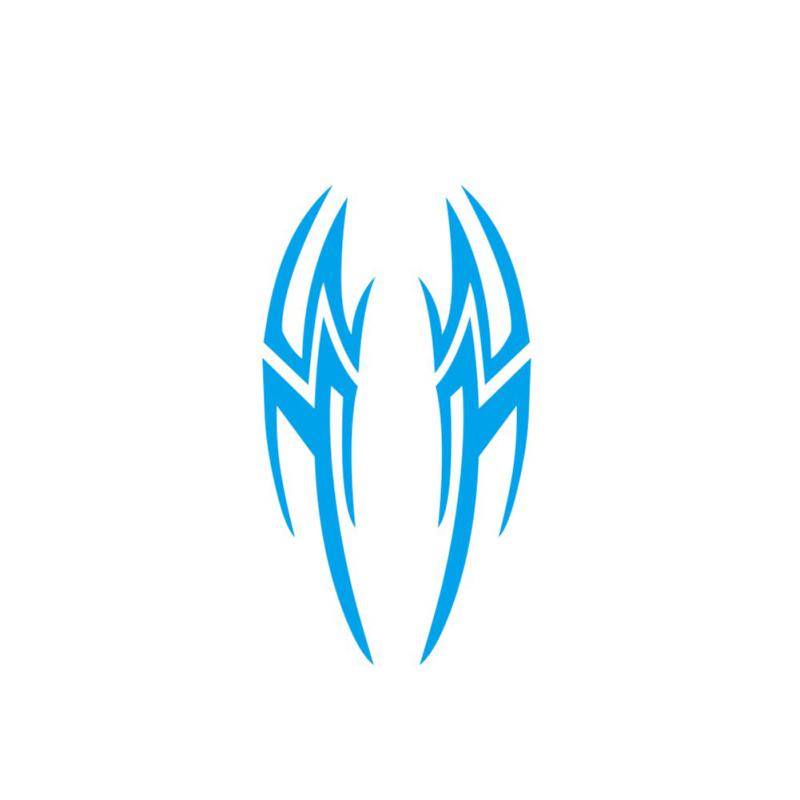 1 Pair Car Hood Bonnet Stickers Racing Styling Sport Stripes Auto Engine Cover Decor Vinyl Decals