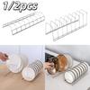 1/2pcs Stainless Steel Dish Desktop Draining Rack Buy Land Home Cutlery Dishes Pot Lid Racks Kitchen Storage Space Saving Tools