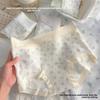 Ladies Summer Thin Sweet Small Floral Cotton Crotch Breathable No Trace In The Waist Triangle Briefs