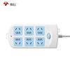 BULL National Standard 6-Outlet Power Strip CN plug (adapter included)