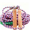 Wooden Handle Long Jump Rope 32.8ft Length Long Skipping Rope Multiplayer Jumping Rope  Party Game
