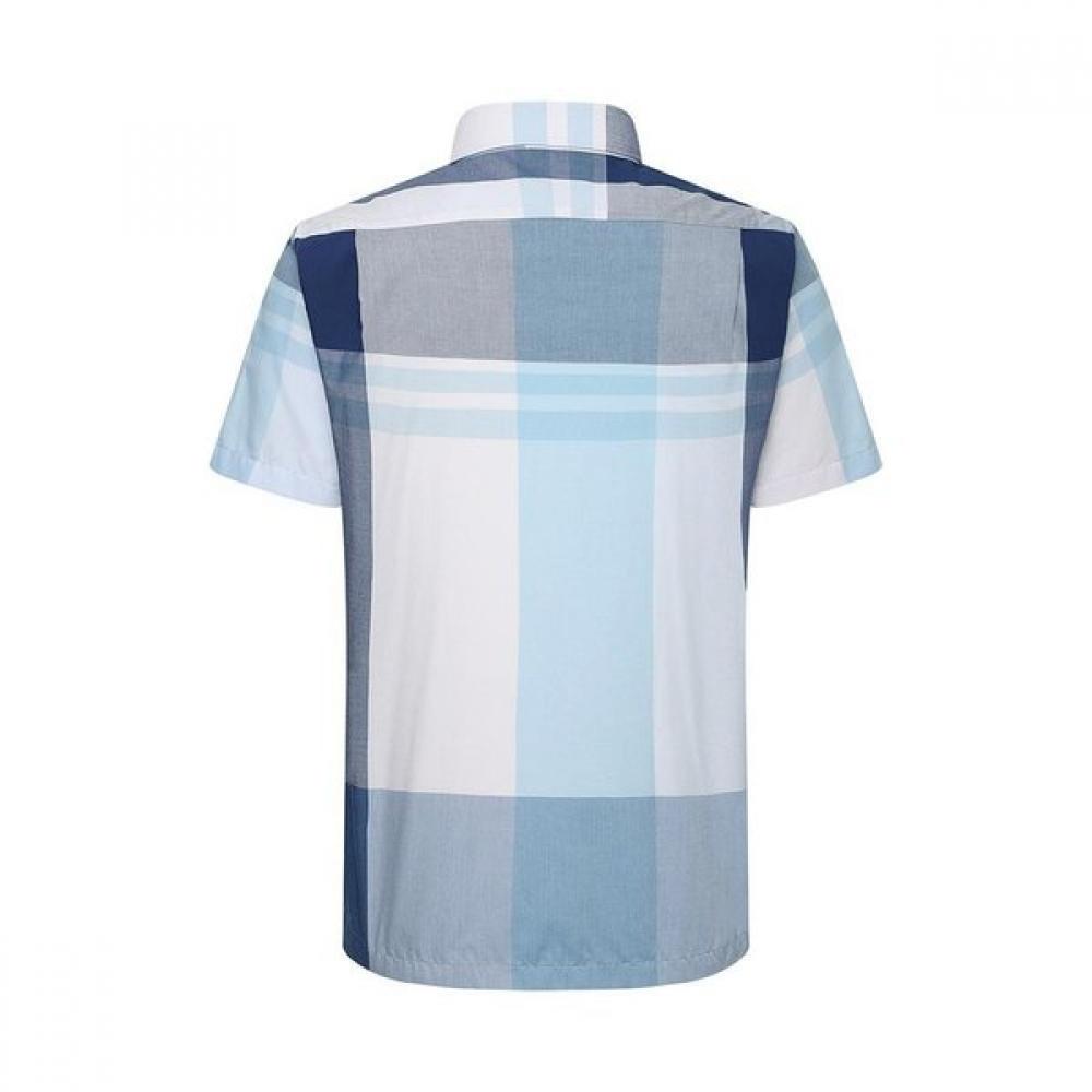 Daks Men S Big Check Regular Fit Short Sleeve Shirt dmS3ShcS132b1