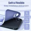 Magnetic Soft Silicone Phone Case For iPhone 17 Air 16 15 14 13 12 11 Pro Max 16 Plus Full With Ring Holder Shockproof Cover