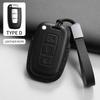 Cortex Car Key Case Cover Protector Shell Fob Accessories For Hyundai Accent Santa Fe Palisade Santafe Dn8 Grandeur Azera HG