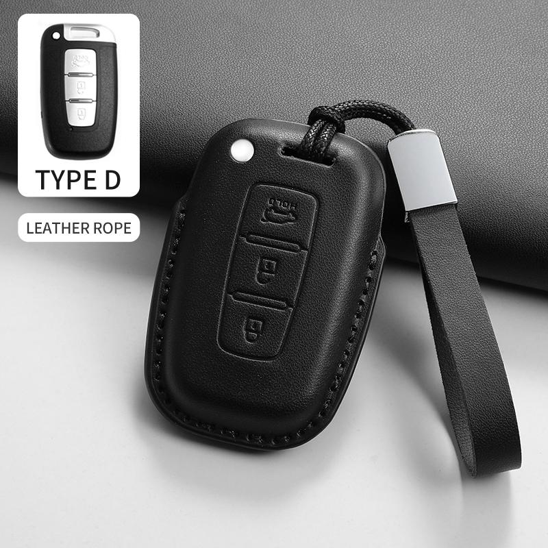Cortex Car Key Case Cover Protector Shell Fob Accessories For Hyundai Accent Santa Fe Palisade Santafe Dn8 Grandeur Azera HG