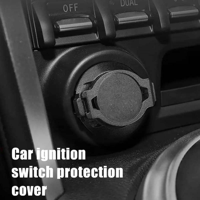1pc Universal Car Interior Accessories Car Engine Start Stop Button Decoration Cover Car Ignition Switch Rotating Protection Cap
