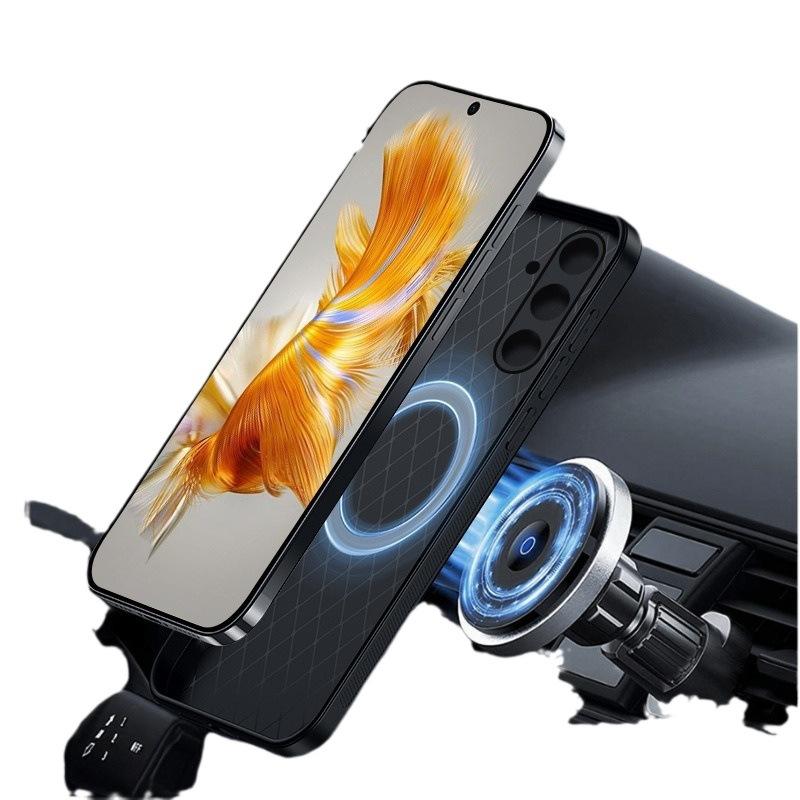 Samsung S11Ultra Mobile Phone Case A11 Magnetic All-inclusive A11 Lychee Leather Pattern S11FE Men's Protective Case
